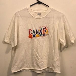 Rainbow Canada cut mid top 🌈